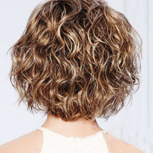 Load image into Gallery viewer, Ladies Oblique Bangs Fluffy Short Curly Hair Wig Headgear, WIG-017B