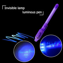 Load image into Gallery viewer, 10 PCS Creative Magic UV Light Invisible Ink Pen Marker Pen
