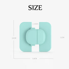 Load image into Gallery viewer, 5 PCS Baby Refrigerator Water Dispenser Safety Lock Baby Safety Products, Blue, Pink, White