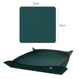 Balcony Green Planting Pots Change Soil Operation Floor Mats Home Planting Mix Soil Shifting Water Seepage Mat, 75x75cm, 110x75cm, 100x100cm