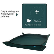 Load image into Gallery viewer, Balcony Green Planting Pots Change Soil Operation Floor Mats Home Planting Mix Soil Shifting Water Seepage Mat, 75x75cm, 110x75cm, 100x100cm