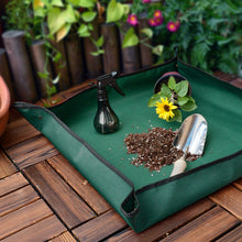 Load image into Gallery viewer, Balcony Green Planting Pots Change Soil Operation Floor Mats Home Planting Mix Soil Shifting Water Seepage Mat, 75x75cm, 110x75cm, 100x100cm
