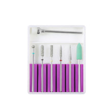 Load image into Gallery viewer, Nail Art Ceramic Tungsten Steel Alloy Grinding Heads Set Grinder Polishing Tool, GH-01, GH-02, GH-03, GH-04, GH-05, GH-06, GH-07, GH-08, GH-09, GH-10