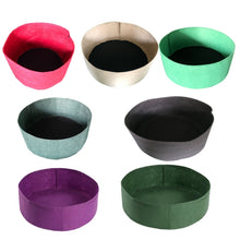 Load image into Gallery viewer, Felt Planting Barrel Indoor Outer Round Plant Bag Non-Woven Seedling Bag, 50x20cm 40L, 60x20cm 56L, 70x30cm 115L, 80x30cm 150L, 90x30cm 190L, 120x30cm 340L, 127x30cm 380L