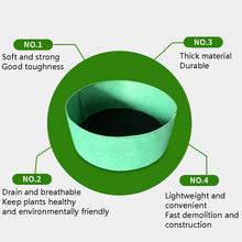 Load image into Gallery viewer, Felt Planting Barrel Indoor Outer Round Plant Bag Non-Woven Seedling Bag, 50x20cm 40L, 60x20cm 56L, 70x30cm 115L, 80x30cm 150L, 90x30cm 190L, 120x30cm 340L, 127x30cm 380L