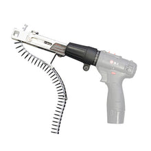 Load image into Gallery viewer, JieLi Chain Belt Screw Converter Electric Screwdriver On Gypsum Board Tool, Electric Screwdriver With 50 Chains Strap