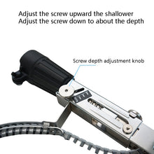 Load image into Gallery viewer, JieLi Chain Belt Screw Converter Electric Screwdriver On Gypsum Board Tool, Electric Screwdriver With 50 Chains Strap
