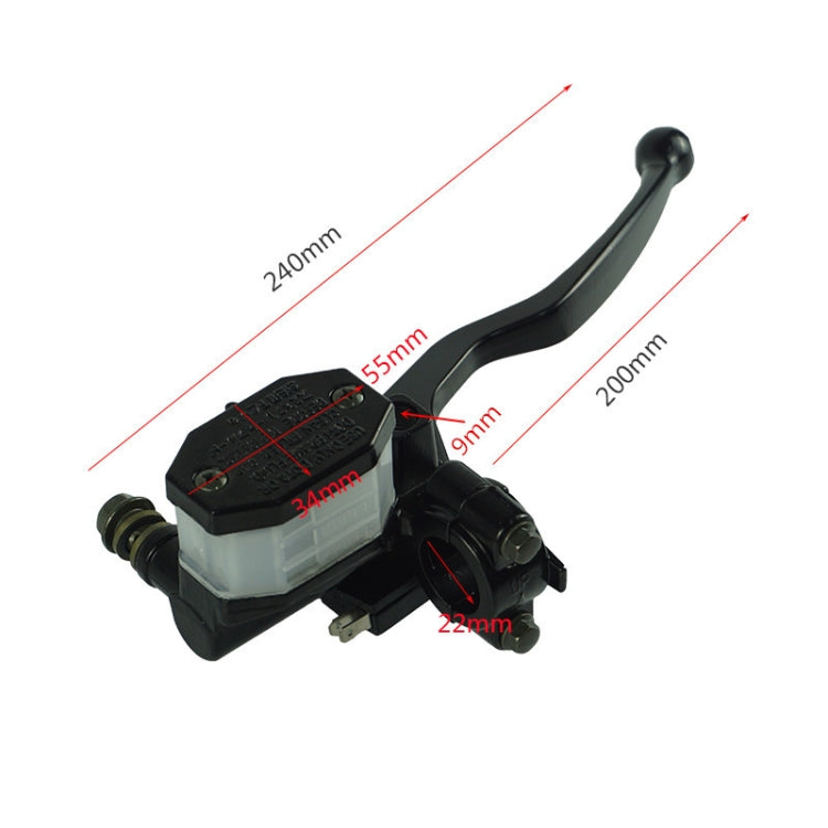 Motorcycle Accessories Disc Brake Pump Assembly Hydraulic Brake Pump Front Brake Pump Assembly For Suzuki GN125, For Suzuki GN125