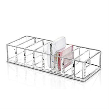 Load image into Gallery viewer, Acrylic Lipstick Shelf Powder Storage Box Transparent Eyeshadow Makeup Shelf Makeup Box
