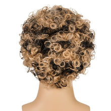 Load image into Gallery viewer, Men Wig Curls Hair Chemical Fiber Headgear