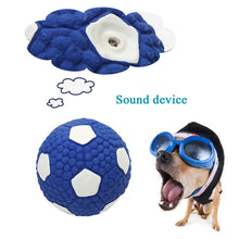 Load image into Gallery viewer, Dog Toy Latex Dog Bite Sound Ball Pet Toys, Large Tennis, Large  Rugby