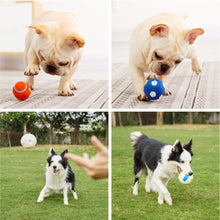 Load image into Gallery viewer, Dog Toy Latex Dog Bite Sound Ball Pet Toys, Large Tennis, Large  Rugby