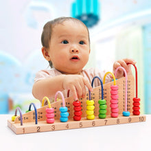 Load image into Gallery viewer, Wooden Children Bead Calculation Frame Multi-Function Early Education Teaching Aids Mathematical Addition And Subtraction Learning Toys