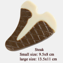 Load image into Gallery viewer, Pet Bite Resistant Toy Nylon Cowhide Molar Teeth Eating Play Bone Dog Toy, Small (Steak), Large (Steak), Small  (Chicken Wings), Large (Chicken Wings), Small  (Chicken Leg), Large  (Chicken Leg), Small (Ring), Large  (Ring), Small (UFO), Large (UFO)   ...