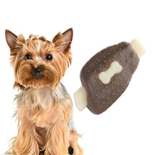 Load image into Gallery viewer, Pet Bite Resistant Toy Nylon Cowhide Molar Teeth Eating Play Bone Dog Toy, Small (Steak), Large (Steak), Small  (Chicken Wings), Large (Chicken Wings), Small  (Chicken Leg), Large  (Chicken Leg), Small (Ring), Large  (Ring), Small (UFO), Large (UFO)   ...