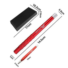 Load image into Gallery viewer, MM VWAN Magic Hairdressing Eyebrow Trimming Engraving Pen Scoring Stainless Steel Razor, Golden, Red, Silver, Blue