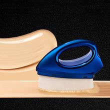 Load image into Gallery viewer, Iron Foundation Brush Soft Hair Blush Powder Brush Repair Volume Loose Powder Brush Plating Blue Brown Hair (OPP Bag Packaging), Black Brown Hair (OPP Bag Packaging), Plating Blue White Hair (OPP Bag Packaging), Plating Blue Brown Hair (OPP Bag Packaging)