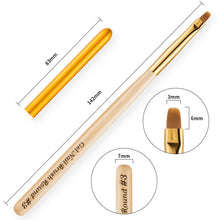 Load image into Gallery viewer, Nail Art Pen Nail Round Head Phototherapy Pen Painted Pen Brush Beauty Brush, Number 3, Number 4, Number 5, Number 6