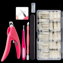 Load image into Gallery viewer, Manicure Tool  Set Fingernails Word Cut Set, Transparent French, Natural French, Transparent Semi-post, Natural Semi-post, Transparent Full Post, Natural Full Post, Transparent French Large Set, Transparent Semi-post Large Set                          ...