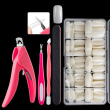 Load image into Gallery viewer, Manicure Tool  Set Fingernails Word Cut Set, Transparent French, Natural French, Transparent Semi-post, Natural Semi-post, Transparent Full Post, Natural Full Post, Transparent French Large Set, Transparent Semi-post Large Set                          ...