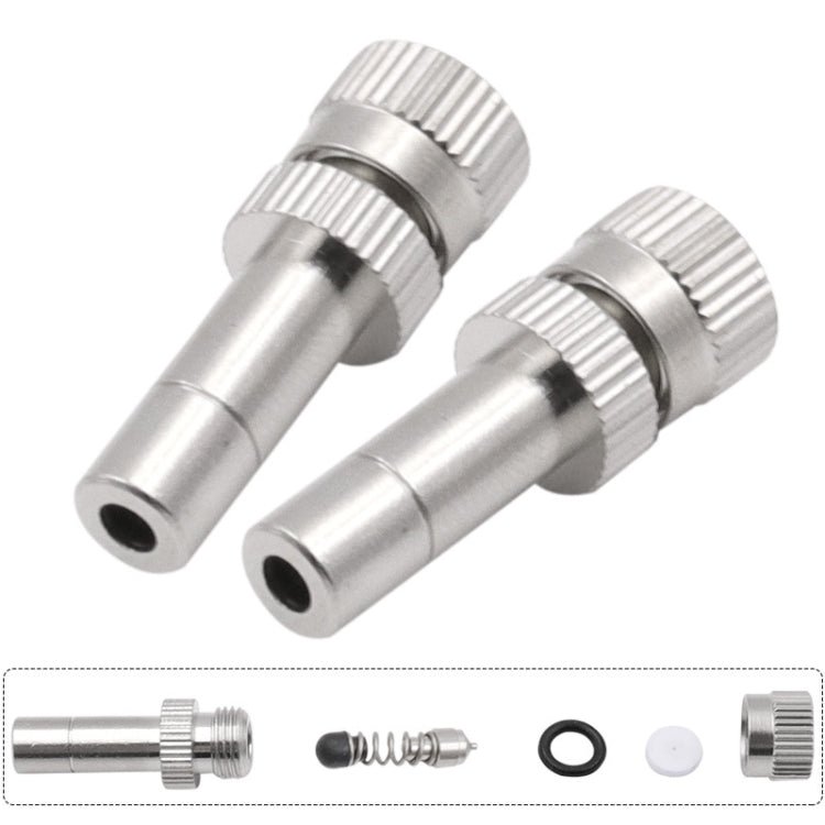 Humidifying And Dedusting Cooling Atomizing Sprinkler Quick-Plug Fog Misting Nozzle, 0.15mm, 0.2mm, 0.3mm, 0.4mm, 0.5mm, 0.6mm, 0.7mm, 0.8mm