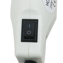Load image into Gallery viewer, 230V Soft Ceramic Hot Air Device Rubber Stamp Heat Shrinkable Film DIY Appliance, UK Plug, UK Plug( Black), UK Plug(White)