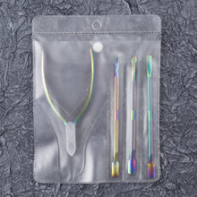 Load image into Gallery viewer, FABIYAN Stainless Steel Dead Skin Shear Steel Push Nail Art Tool Set, Specification: Set 3, Set 1, Set 2, Set 3, 3 Sets-Set 4, Set 5, Set 6, Set 7, Set 8, Set 9, Set 10, Set 11, Set 12, Set 13, Set 14, Set 15, Set 16