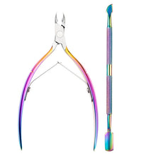 Load image into Gallery viewer, FABIYAN Stainless Steel Dead Skin Shear Steel Push Nail Art Tool Set, Specification: Set 3, Set 1, Set 2, Set 3, 3 Sets-Set 4, Set 5, Set 6, Set 7, Set 8, Set 9, Set 10, Set 11, Set 12, Set 13, Set 14, Set 15, Set 16