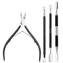 Load image into Gallery viewer, FABIYAN Stainless Steel Dead Skin Shear Steel Push Nail Art Tool Set, Specification: Set 3, Set 1, Set 2, Set 3, 3 Sets-Set 4, Set 5, Set 6, Set 7, Set 8, Set 9, Set 10, Set 11, Set 12, Set 13, Set 14, Set 15, Set 16