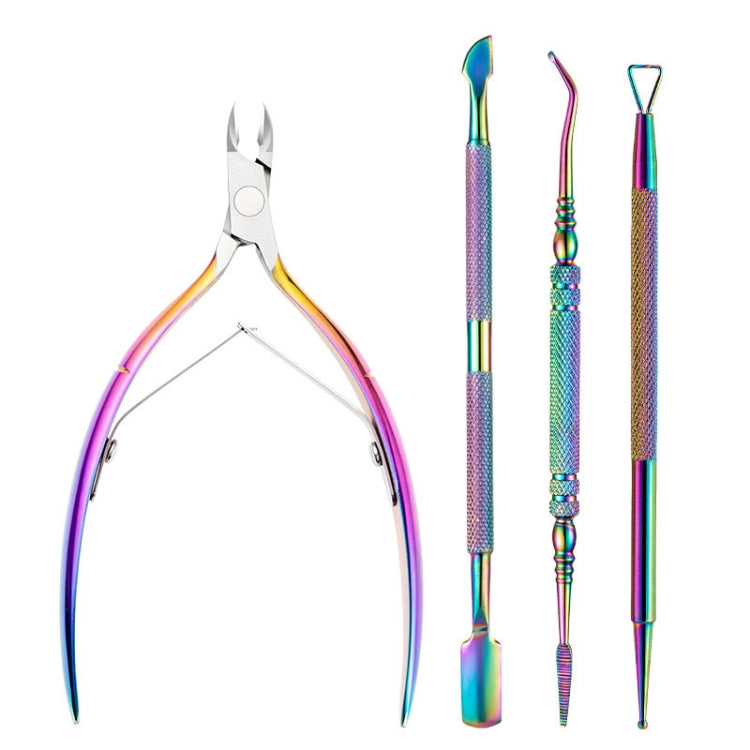 FABIYAN Stainless Steel Dead Skin Shear Steel Push Nail Art Tool Set, Specification: Set 3, Set 1, Set 2, Set 3, 3 Sets-Set 4, Set 5, Set 6, Set 7, Set 8, Set 9, Set 10, Set 11, Set 12, Set 13, Set 14, Set 15, Set 16