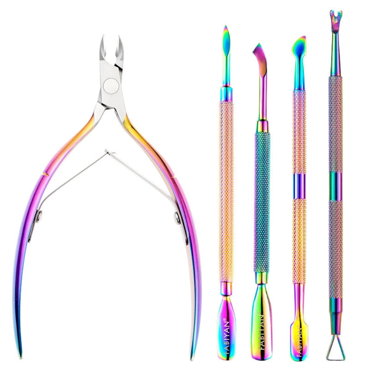 FABIYAN Stainless Steel Dead Skin Shear Steel Push Nail Art Tool Set, Specification: Set 3, Set 1, Set 2, Set 3, 3 Sets-Set 4, Set 5, Set 6, Set 7, Set 8, Set 9, Set 10, Set 11, Set 12, Set 13, Set 14, Set 15, Set 16