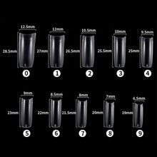 Load image into Gallery viewer, FABIYAN Nail Brush Nail Piece Set Nail Art Polishing Supplies Set, Natural Semi-sticked Small Set, Transparent Semi-sticked Small Set, Natural Full-sticked Small Set, Transparent Full-sticked Small Set, Natural Small Set, Transparent Small Set         ...