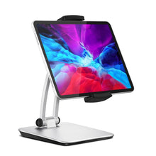 Load image into Gallery viewer, Aluminum Alloy Tablet Bracket Lazy Desktop Folding Mobile Phone Tablet Bracket