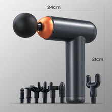 Load image into Gallery viewer, Muscles Relax Massager Fitness Equipment Fascia Gun, Professional Model (Black), Storage Model (Black), Flagship Model (6 Gears Gray), Flagship Upgrade (6 Gears Gray), Flagship Upgrade (6 Gears Green)