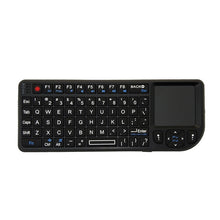 Load image into Gallery viewer, A8 Mini Wireless Mouse And Keyboard With Laser Touchpad Keyboard, English White Backlight, English Colorful Backlight