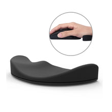 Load image into Gallery viewer, Silicone Wrist Support Mouse Pad Mobile Palm Rest Office Hand Rest Right Hand Version, Black Right Hand