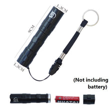 Load image into Gallery viewer, JUNGLELEOPARD 3 PCS Aluminum Alloy Strong Light Flashlight Mini Spotlight LED Light