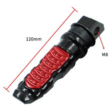 Load image into Gallery viewer, Motorcycle Off-Road Car Accessories Modified Aluminum Alloy Non-Slip Foot Pedal, Black, Orange, Purple, Red
