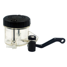 Load image into Gallery viewer, Motorcycle Modified Fittings Front Brake Oil Liquid Oil Cup Direct Pump Large Capacity Universal Oil Pot, (Black), (Transparent)