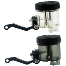 Load image into Gallery viewer, Motorcycle Modified Fittings Front Brake Oil Liquid Oil Cup Direct Pump Large Capacity Universal Oil Pot, (Black), (Transparent)
