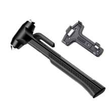 Load image into Gallery viewer, Car Safety Life-Saving Hammer Car Emergency Multifunctional Window Breaker, Upgraded Black, Upgraded Red, Ordinary Red, Deluxed Black With Fixed Rack, Deluxed Red With Fixed Rack, Deluxed Silver 3 in 1