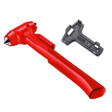 Load image into Gallery viewer, Car Safety Life-Saving Hammer Car Emergency Multifunctional Window Breaker, Upgraded Black, Upgraded Red, Ordinary Red, Deluxed Black With Fixed Rack, Deluxed Red With Fixed Rack, Deluxed Silver 3 in 1