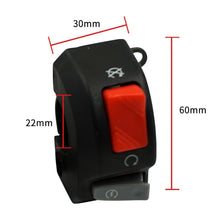 Load image into Gallery viewer, 2 PCS Motorcycle Modified Faucet Extinguished Start Switch, Faucet Extinguished Start Switch