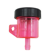 Load image into Gallery viewer, 2 PCS Motorcycle Modification Accessories Off-Road Vehicle Large Displacement Straight Pump Transparent Oil Cup Brake Pump Modified Oil Pot, Straight Brown, Straight Red, Straight Blue, Straight Transparent, Straight Black, Oblique Black