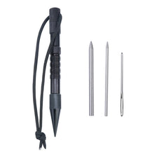 Load image into Gallery viewer, Umbrella Rope Needle Marlin Spike Bracelet DIY Weaving Tool, Specification:, 4 PCS / Set Black, 4 PCS / Set Silver, 5 PCS / Set Black, 5 PCS / Set Silver, 6 PCS / Set Black, 6 PCS / Set Silver, 7 PCS / Set Black, 7 PCS / Set Silver, 9 PCS / Set Black  ...
