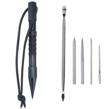 Load image into Gallery viewer, Umbrella Rope Needle Marlin Spike Bracelet DIY Weaving Tool, Specification:, 4 PCS / Set Black, 4 PCS / Set Silver, 5 PCS / Set Black, 5 PCS / Set Silver, 6 PCS / Set Black, 6 PCS / Set Silver, 7 PCS / Set Black, 7 PCS / Set Silver, 9 PCS / Set Black  ...