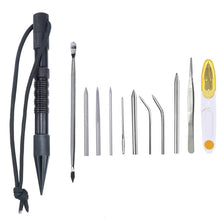 Load image into Gallery viewer, Umbrella Rope Needle Marlin Spike Bracelet DIY Weaving Tool, Specification:, 4 PCS / Set Black, 4 PCS / Set Silver, 5 PCS / Set Black, 5 PCS / Set Silver, 6 PCS / Set Black, 6 PCS / Set Silver, 7 PCS / Set Black, 7 PCS / Set Silver, 9 PCS / Set Black  ...