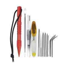 Load image into Gallery viewer, Umbrella Rope Needle Marlin Spike Bracelet DIY Weaving Tool, Specification:, 4 PCS / Set Black, 4 PCS / Set Silver, 5 PCS / Set Black, 5 PCS / Set Silver, 6 PCS / Set Black, 6 PCS / Set Silver, 7 PCS / Set Black, 7 PCS / Set Silver, 9 PCS / Set Black  ...