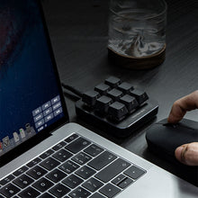 Load image into Gallery viewer, Vaydeer JP1011 9-Keys Mechanical Keyboard Mini Portable Custom Keyboard, Cable Length: 1m
