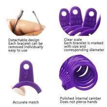 Load image into Gallery viewer, 2 PCS Plastic Ring Circle Measurement Tools, 2 PCS